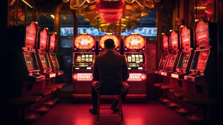 Pengguna lato4d melihat pertandingan dari ponsel